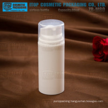 ZB-M80 80ml simple design big pump capacity natural round customized wholesale cosmetic sample containers